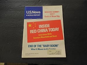 US News World Report May 29 1972 Moscow Summit; Red China; Baby Boom