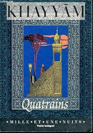 Image du vendeur pour QUATRAINS mis en vente par Le-Livre