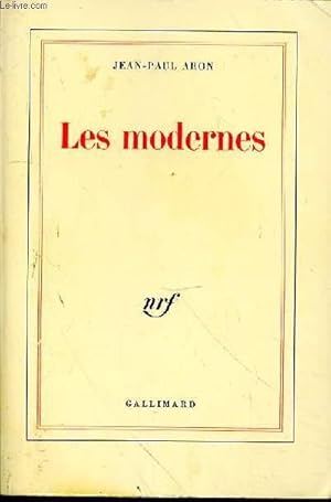 Imagen del vendedor de LES MODERNES a la venta por Le-Livre