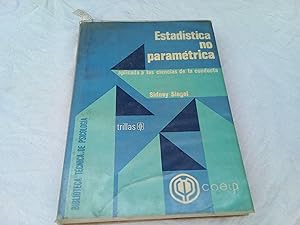 Seller image for Estadstica no paramtrica aplicada a las ciencias de la conducta for sale by Librera "Franz Kafka" Mxico.