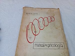 Bild des Verkufers fr Manual de psicologa zum Verkauf von Librera "Franz Kafka" Mxico.