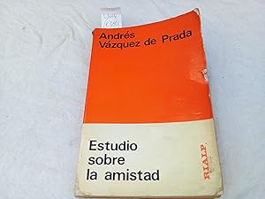 Imagen del vendedor de Estudio sobre la amistad a la venta por Librera "Franz Kafka" Mxico.