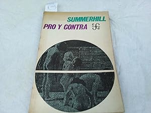 Seller image for Summerhill: pro y contra for sale by Librera "Franz Kafka" Mxico.