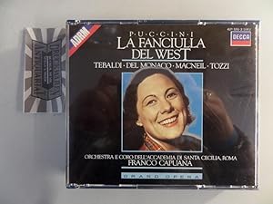 Imagen del vendedor de Puccini: La Fanciulla del West (Rom Dezember 1958) [2 CD-Box + Libretto]. a la venta por Druckwaren Antiquariat
