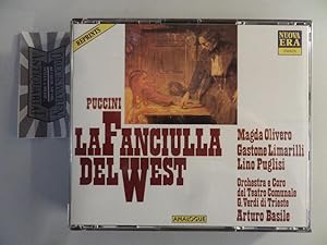 Image du vendeur pour Puccini: La Fanculla del West (Triest Juni 1965) [2 CD- Box + Libretto]. mis en vente par Druckwaren Antiquariat