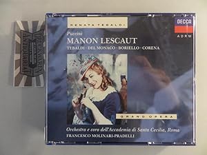 Imagen del vendedor de Giacomo Puccini: Manon Lescaut (Rom 1954) [2 CD-Box + Libretto]. a la venta por Druckwaren Antiquariat