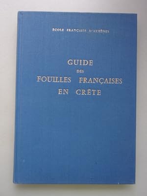 Bild des Verkufers fr Guide des Foullies Francaises en Crete 1978 Kreta Leitfaden zum Verkauf von Versandantiquariat Harald Quicker