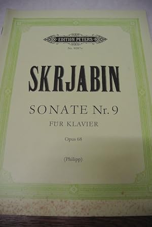 Image du vendeur pour Sonate Nr. 9 fr Klavier, Op. 68. (= Ed. Peters Nr. 9287e / 12652) mis en vente par Antiquariat Bookfarm