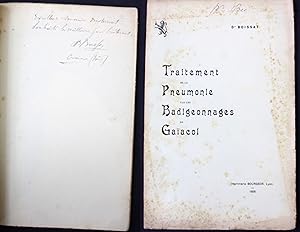 Traitement de la Pneumonie par les Badigeonnages de Gaiacol