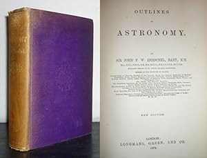 Bild des Verkufers fr Outlines of Astronomy by John F.W. Herschel. zum Verkauf von Antiquariat Kretzer