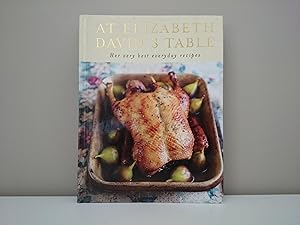 Seller image for At Elizabeth David's Table for sale by Jonathan P Vokes