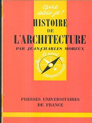 Image du vendeur pour Histoire de l'architecture mis en vente par Librodifaccia