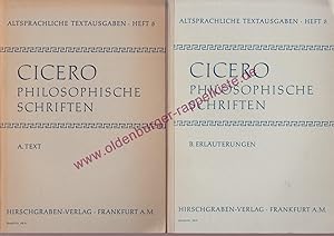 Auswahl aus De re publica und anderen philosophischen Schriften - Heft 8 A.Text & B. Erläuterung ...