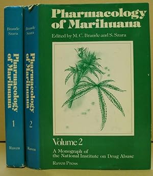 Bild des Verkufers fr Pharmacology of marihuana. A monograph of the National Institute on Drug Abuse [2 Vols.]. zum Verkauf von Nicoline Thieme