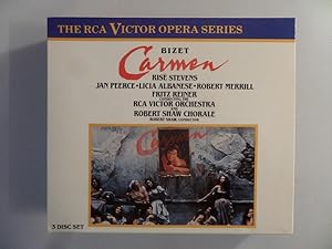 Bild des Verkufers fr Bizet: Carmen (New York City Mai-Juni 1951) [3 CD-Box + Libretto]. zum Verkauf von Druckwaren Antiquariat