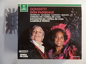 Seller image for Donizetti: Don Pasquale (Lyon Mrz 1990) [2 CD-Box + Libretto]. for sale by Druckwaren Antiquariat