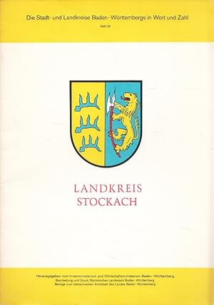 Landkreis Stockach - Die Stadt- und Landkreise Baden-Württembergs in Wort und Zahl Heft 59