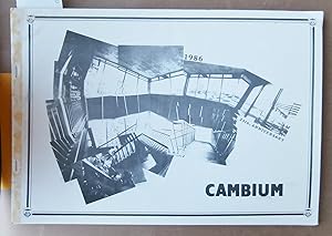 Seller image for Cambium 1986 : The Magazine of the Blackwood High School for sale by Laura Books