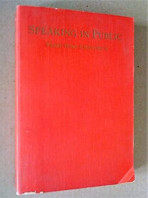 Seller image for SPEAKING IN PUBLIC, revised edition for sale by Livresse