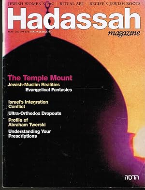 Hadassah Magazine: May 2001 Abraham Twerski