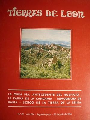 Tierras de León Nº 59 - 30 de Junio de 1985: León una provincia que se desertiza - La población a...