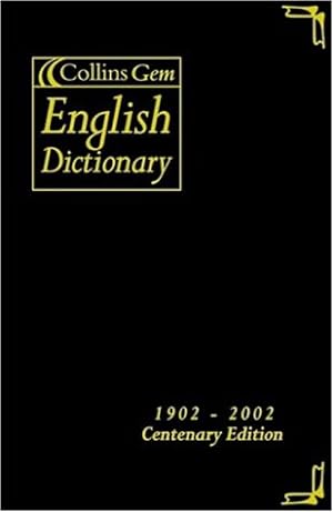 Seller image for English Dictionary: Centenary Edition (Collins GEM) for sale by Modernes Antiquariat an der Kyll