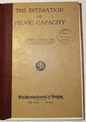 The Estimation Of Pelvic Capacity