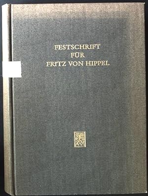 Festschrift für Fritz von Hippel zum 70.Geburtstag