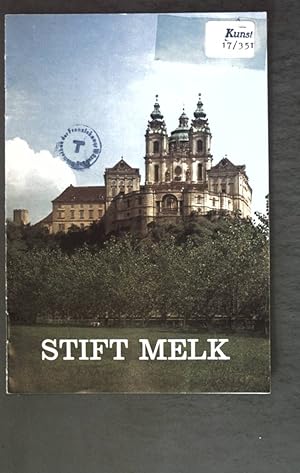 Bild des Verkufers fr Stift Melk. zum Verkauf von books4less (Versandantiquariat Petra Gros GmbH & Co. KG)