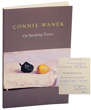 Immagine del venditore per On Speaking Terms (Signed First Edition) venduto da Jeff Hirsch Books, ABAA