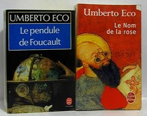 Imagen del vendedor de Le Pendule de Foucalt + Le nom de la rose (2 volumes) a la venta por crealivres