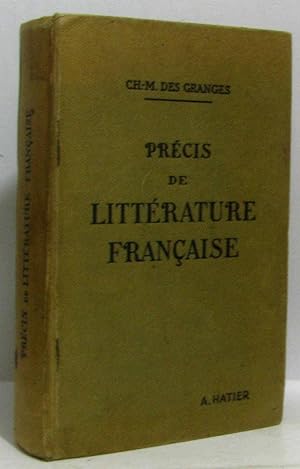 Image du vendeur pour Précis de littérature française mis en vente par crealivres