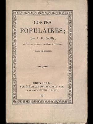 Bild des Verkufers fr Contes Populaires zum Verkauf von Librodifaccia