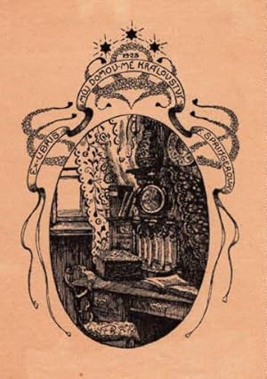 Seller image for Exlibris f�r F.Springerova. Klische�druck von Parla Smolikova, Prag. for sale by Antiquariat Heinz Tessin