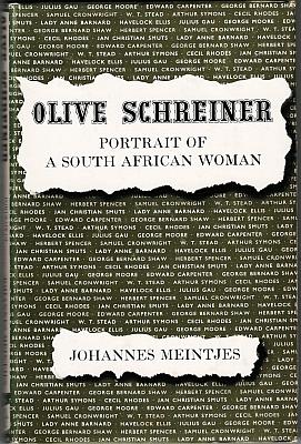 Seller image for Olive Schreiner. Portrait of a South African Woman for sale by Christison Rare Books, IOBA SABDA