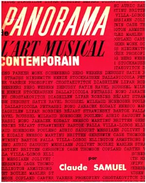 Panorama de l'art musical contemporain. Avec des textes inédits de Pierre BOULEZ Ianis XENAKIS et al
