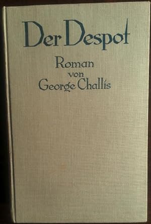 'Der Despot. Roman.'