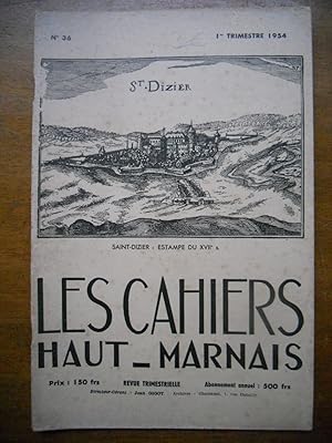 Image du vendeur pour Les Cahiers Haut-Marnais n36 mis en vente par Frederic Delbos