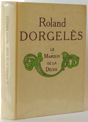 Bild des Verkufers fr Le marquis de la Dche zum Verkauf von Librairie Lis Tes Ratures