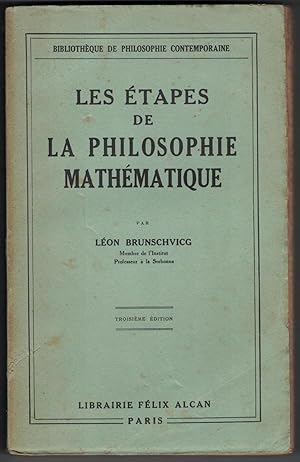 Les Étapes de la philosophie mathématique.