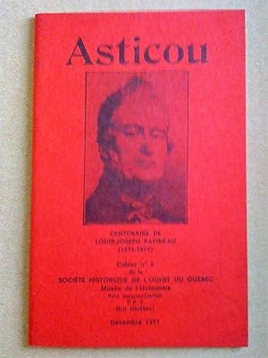 Seller image for Asticou, cahier nos 8, dcembre 1971 for sale by Livresse