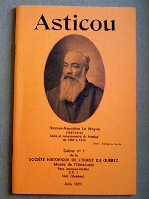 Seller image for Asticou, cahier no 7, juin 1971 for sale by Livresse