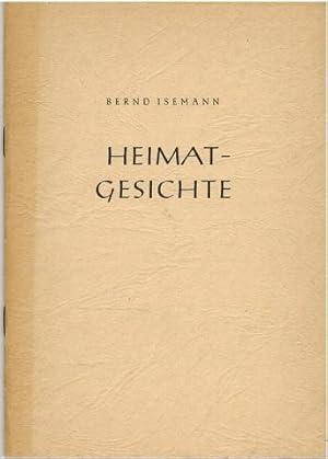 Imagen del vendedor de Heimatgesichte. Festgabe zum 80. Geburtstag des Dichters am 19. 10. 1961. a la venta por Antiquariat Appel - Wessling