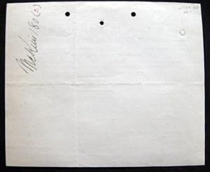 Bild des Verkufers fr 1900 Manuscript & Printed Receipt from C. & G. Parks Mason Contractors, Plastering, Inwood, New York zum Verkauf von Certain Books, ABAA