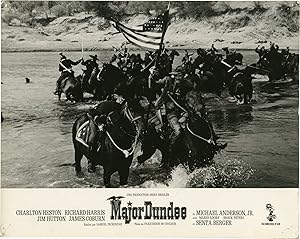 Seller image for Major Dundee (Collection of 7 original lobby cards from the 1965 film) for sale by Royal Books, Inc., ABAA
