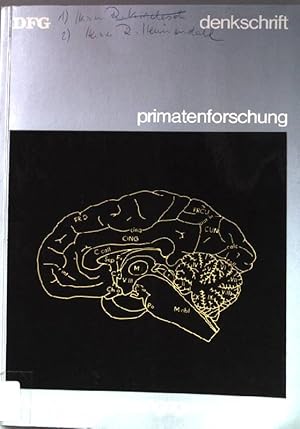 Bild des Verkufers fr Zur Situation der Primatenforschung. Denkschrift. Deutsche Forschungsgemeinschaft; zum Verkauf von books4less (Versandantiquariat Petra Gros GmbH & Co. KG)