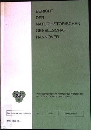 Bild des Verkufers fr Bericht der Naturhistorischen Gesellschaft Hannover. zum Verkauf von books4less (Versandantiquariat Petra Gros GmbH & Co. KG)