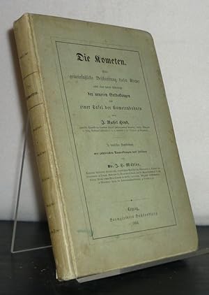 Bild des Verkufers fr Die Kometen. Eine gemeinfaliche Bescheibung dieser Krper nebst einer kurzen bersicht der neueren Entdeckungen und einer Tafel der Kometenbahnen von J. Russel Hind. In deutscher Bearbeitung mit zahlreichen Anmerkungen und Zustzen von J. H. Mdler. zum Verkauf von Antiquariat Kretzer