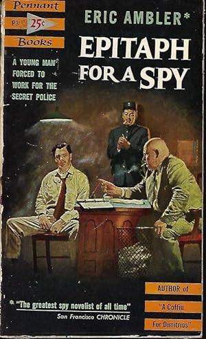Immagine del venditore per EPITAPH FOR A SPY venduto da Books from the Crypt