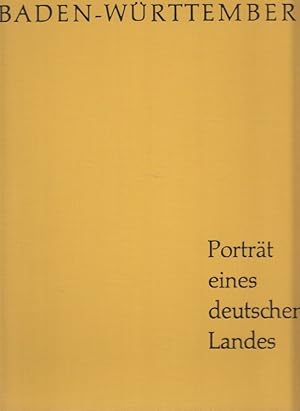 Seller image for Baden-Wrttemberg : Portrt eines deutschen Landes. Das Bild in Forschung und Lehre ; Bd. 2 for sale by Versandantiquariat Nussbaum